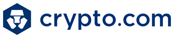 Crypto.com-Logo — europäische Krypto-Börse (Malta, MiCA) und Bezahlkarte